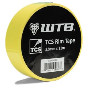 WTB Tubeless Bicycle Rim Tape (32mm x 11m) Easy Tubeless Setup & Airtight Seal, Compatible with All Tubeless Rims