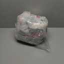 12 Ft by 7 Ft Giant Christmas Inflatables Santa Claus Christmas Decorations Outdoor, Blow Up Santa Holds Candy Cane with Built-in LED Lights Tethers Stakes for Yard Lawn Garden Holiday Party Decor