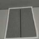 Stone Dish Drying Mat for Kitchen Counter, Foldable Diatomaceous Earth Large Dry Mats Grey 24"16"