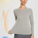baleaf Women's Soft Athletic T-Shirt (Gray, XXL)