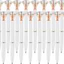 PASISIBICK White Diamond Pens Pack of 20 Bling Diamond Gem Pen Dcor Gifts for Women Bridesmaid Coworkers Bulk Crystal Metal Ballpoint Pens Black Ink(20 PCS White)