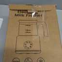 Milk Frother and Steamer, 6 in 1 Milk Steamer and Milk Warmer, 17oz Auto Shut Off Electric Frother with Touch Screen, Hot/Cold Foam Maker for Coffee, Latte, Cappuccino, Hot Chocolate