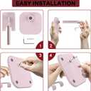 Doboli Cell Phone Stand, Valentine's Day Gifts for Teens Girls Boys Adults Women Men Mom Wife, Phone Stand for Desk, Phone Holder Stand Compatible with iPhone and All Mobile Phones Tablet, Pink