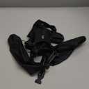 Waterproof Dog Boots for Small/Medium Dogs -Dog Paw Protectors Dog Suspender Boots Anti-Slip Pet Shoes for Outdoor Walking, Reflective Stay-On,Dirt-Proof Comfortable Booties (Black, Medium)