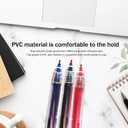 Colourcolor 6 pack Retractable Gel Pens Super Long Lasting 0.5mm Fine Point Gel Ink Roller Ball Journal Pens Smooth Writing Large Capacity, Back to School