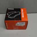 Automotive Replacement Rear Brake Pads Fit Acura RDX,Honda Accord Crosstour/Crosstour/CR-V,Ceramic Disc Brake Pads for Car Rear Rotors,Reliable Stopping Power,Smooth and Noiseless (HZ1086)