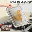 Air Fryer Basket for Oven, OPENICE 15.3" x 11.0" Large Air Fryer Tray and Pan with 30PCS Parchment Papers, Stainless Steel Oven Air Fryer Basket and Tray for Baking Grilling