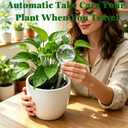 Kingbow Plant Self Watering Globes, Large 12pcs Durable Self Watering Bulb Up to 5 Days of Irrigation for Outdoor Indoor Plant, Automatic Plant Waterer Stake Ideal for Vacation & Daily Plant Care
