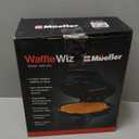 Mueller Heart 5 Waffle Maker, Waffle Iron, Adjustable Browning Control & Nonstick, Cool Touch Handle, Easy to Clean, Small Kitchen Appliances