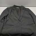 KIRUNDO Women Suits 2 Piece Set Business Casual Dressy Oversized Blazer Jacket and Wide Leg Dress Pantsuits Formal Outfits (Large, Black)