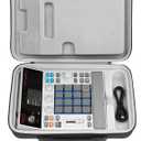 GEEKRIA Hard Shell Travel Case Compatible with Akai Professional MPC Sample Portable Groovebox, Audio Sampler Carrying Bag (Dark Grey)