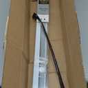 YIIBAII Mini Blinds Suitable for 24" W x 64" H Windows 1" Aluminum Horizontal Venetian Blinds Darkening with Rope and Pole can Mounted Inside or Outside