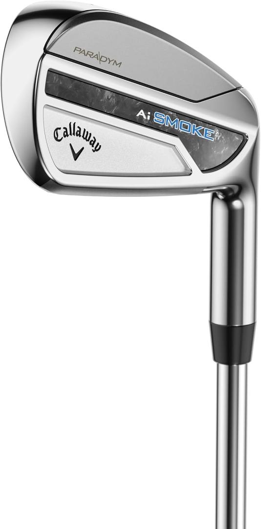 Callaway Golf Paradym AI Smoke Individual Iron, Right Hand,Shaft material type Elevate 95G, Flex Stiff, Configuration 8 Iron