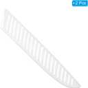 PATIKIL PP Safety Knife Sheath for 8 x 1.1 Inch (LxW) Bread Knife, 2 Pack Blade Protector Blade Protector Universal Knife Sheath for Kitchen, White