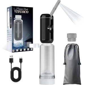 Handheld Bidet VITCOCO Portable Travel Bidet - Rechargeable Sprayer With 400ml Bottle