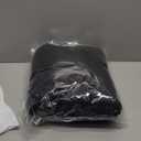 ASPO Men's Packable Lightweight Puffer Winter Jackets Detachable Hood Waterproof Warm Insulated Down Coats Hiking Snow Travel Black XXL