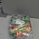 Eokeanon 9 Pack Christmas Party Glasses Christmas Glitter Decoration Costume Eyeglasses Frame Unisex Eyeglasses for Holiday Party Decorations Christmas Ornaments Gift, Assorted Styles