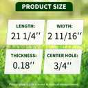 759-3830 742-04101 Mower Blades 42 inch Deck Compatible with MTD, Troy-Bilt, Cub Cad et LT1042 LT2042 LT2180 LT1018, Replaces with 742-3033 759-04081, 2 Pack