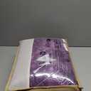 Gold Comforter Set 8 Pcs Purple Bedding Set Queen Size Bed in A Bag Purple and Black Marble Stone Texture Abstract Room Decor