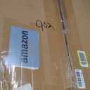 TEHOME Farmhouse Matte Black Oval Metal Pivot Bathroom Vanity Mirror Tilting Beveled Vanity Mirrors for Wall, Overall 23.99 x 30 inches (Mirrror 20 x 30 inches)