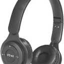 ILIVE Bluetooth Headphones,Noise Cancelling HiFi Ergonomic Wireless Heavy Bass Headset,Adjustable Bluetooth-Compatible Headphone for Gaming Android iOS Black
