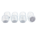 Core Kitchen Wholesale 8pc Large Round Chair Leg Protector - Grey