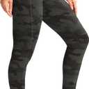 SANTINY Women's Fleece Lined Winter Leggings Water Resistant High Waisted Thermal Hiking Running Warm Pants Women Pockets (S)