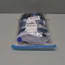 FUAMEY Dog Coat for Small Dogs,Waterproof Dog Winter Jacket with Harness Built in Puppy Cold Weather Coats Reflective Pet Vest with Zipper Warm Fleece Dogs Snowsuit Windproof Black S