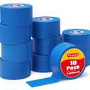 10 Rolls Painters Tape Blue Painters Tape 2 Inch Wide, General Purpose Masking Tape Bulk, 1.89 in x 55 Yd Blue Tape for Wall Painting Home Improvement DIY Crafts, Total 550 Yards