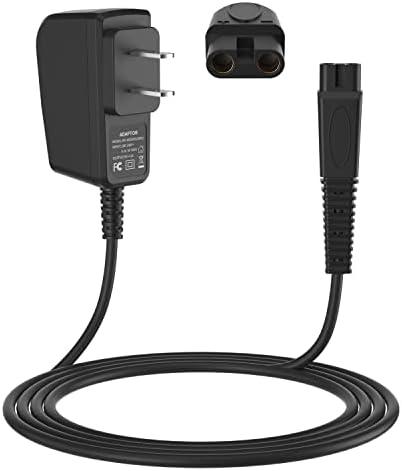 5V 1A Adapter for Andis Shaver Charger Power Cord, Replacement Andis Charger Compatible 17150 17165 TS-1 TS-2 Foil Shaver Black