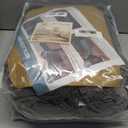 H.VERSAILTEX 4 Pieces Thick Velvet Sofa Covers Couch Covers for 3 Cushion Couch Sofa High Stretch Slipcovers Furniture Protector Form Fit Luxury Couch Cover for Dogs Width Up to 90 Inch(Sofa,Grey)