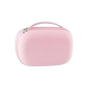 Gowing Wearable Breast Pumps Carrying Case, Hard Shell Case with Removable Tray, Watertight Breast Pump Storage Bag Compatible with Most of Wearable Breast Pumps, Holds 2 Pumps, Pink