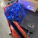 2 Pack Solar Christmas Lights Outdoor
Garland, 3 colors, One part is scratched