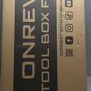 ONREVA Tool Box Foam 3Pack 48x24x1 inch, Foam Inserts for Cases, Polyethylene Storage Sheets for Toolbox Hard Case, Tool Shadow Insert, Kaizen Organizer Sheet, Black