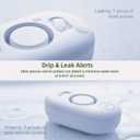 5 Pack Water Leak Detectors for Home, 100dB Water Sensor Alarm for Basement,Flood Leakage Detection Devices for Pipe/Drain/Sink/Faucet Drip Alert,Floor Flooding in Bathroom/Kitchen/Toilet/Laundry Room