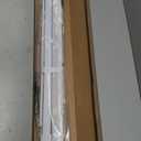 LazBlinds No Tools No Drill 1" Vinyl Mini Blinds, Cordless Blinds for Windows, Light Filtering Horizontal Window Blinds & Shades, 27" W x 36" H, White