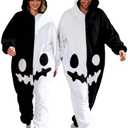 vavalad Adult Onesie Costume Christmas Halloween Cosplay Costume Women Men Size S