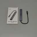 Acer 10 Gbps USB C Hub, USBC Splitter with 4*USB C 3.2 and 100W PD Port, Fast Transfer Type-C Multiport Adapter Compatible with MacBook Pro/M2/M1, iPad, Surface Pro, XPSNo Video Output