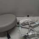 Rolling Stool with Wheels,360 Swivel Tattoo Chair,Adjustable Heavy Duty Office Stool for Guitar Tattoo Shop Kitchen Beauty Hair Salon Spa Lab MedicalGray (Grey)