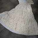 Women's Spring Floral Dress (Yellow, Size XL)