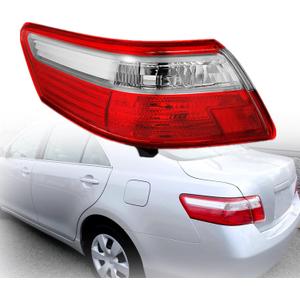 munirater 1-Pack Left Outter Piece Rear Tail Light Brake Lamp Replacement for Camry 2007 2008 2009 Driver Side