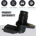 Car Engine Camshaft Position Sensor, Auto High Temperature Resistant Plug Play Perfect Fit Original Replacement OEM No. #F01R00B003, Suitable for Most Cars (Black)