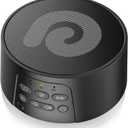 Dreamegg White Noise Machine, Sound Machine for Sleeping Baby, Kids, Adult (D3Pro-Black)