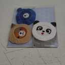 Leonns Kids Ice Packs for Boo Boos, Reusable Cold Packs for Toddlers and Children with Soft Animal Covers | Relief for Bumps, Swelling, Bruises and Pain - Cute Gel Ice Pack Set 4-Pack (Panda)