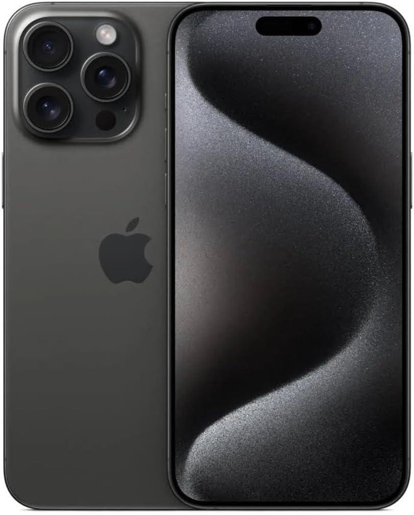 Apple iPhone 15 Pro Max, 256GB, Black Titanium - Unlocked