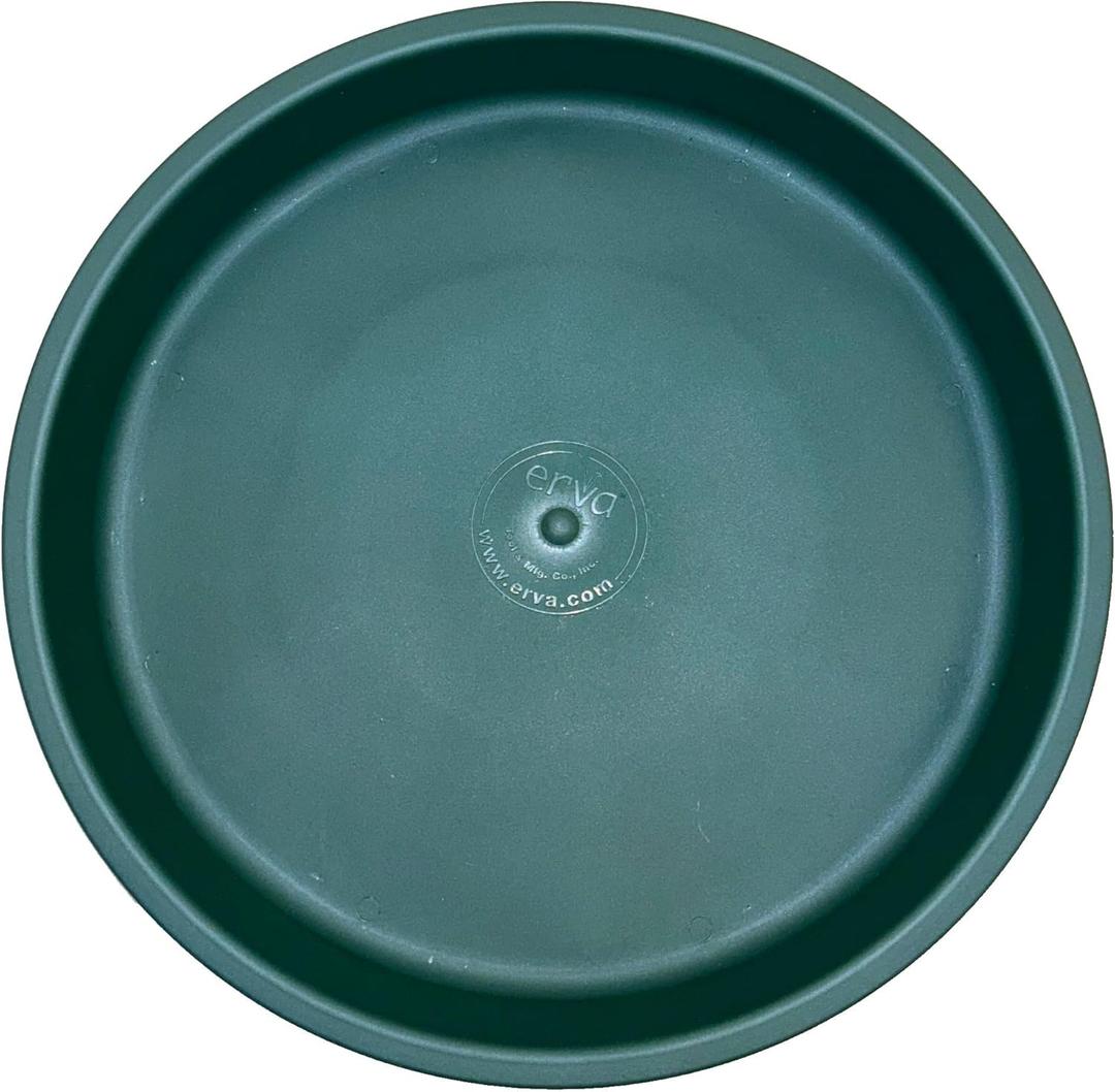 Erva Bird Bath D14GR Plastic Dish - Green Erva Bird Bath D14GR Plastic Dish - Green