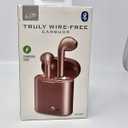 iLive IAEBT209 Truly Wireless Earbuds Bluetooth 5 With Charging Case Rose Gold