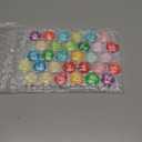 1-31 Magnetic Numbers Colored Glass Calendar Magnets for Whiteboard Dry Erase Board Fridge Schedule Refrigerator(Dark Color,0.98",Numbered)