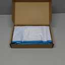 Shinylin 24 x 36 Inch Sewing Project Bag Oversized Needlepoint Project Bag for Sewing Vinyl Mesh Zipper Pouch with Handles Suitable for Quilting, Knitting, Stitching and Embroidery Projects Storage