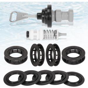 5600SXT Water Softener Rebuild Kit Replacement for Fleck 5600SXT Digital Softener Valve, Water Softener Standard Piston 60102-71, Seal & Spacer Kit 60125 (60125-20), Brine Valve 60032